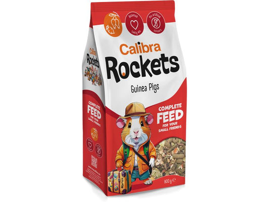 Calibra Rockets Mix Alimento para Cobayas 900g