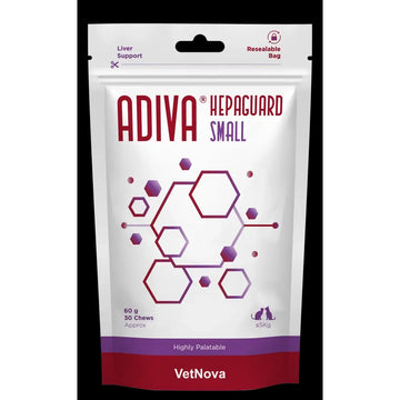 Vetnova Adiva Hepaguard Small Suplemento Hepático 1 ud
