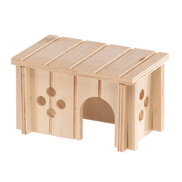 Ferplast SIN 4641 Casa de Madera para Hámsters Natural 1 ud