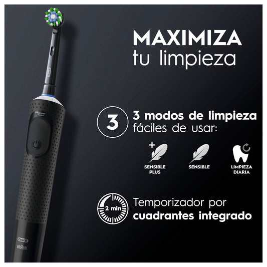 Oral-B Vitality Pro Cepillo de Dientes Eléctrico Negro 1 ud