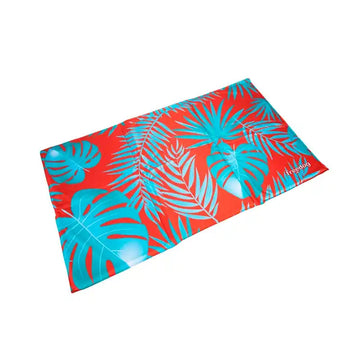 Freedog Cool Bed Coral Palm, Cama refrescante para perros 50x40 cm
