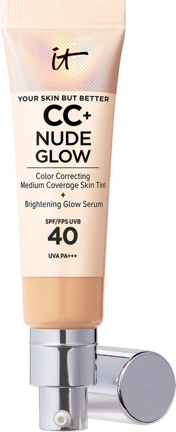 It Cosmetics Cc+ Nude Glow Base De Maquillaje Ligera Spf40 30ml