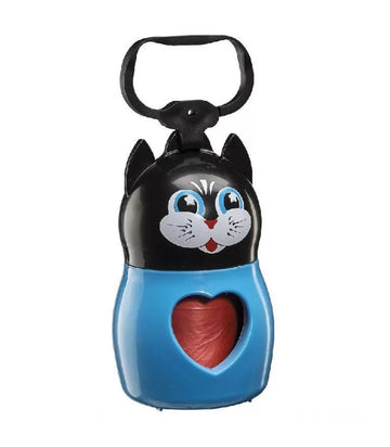 Ferplast Dudu Porta-saco Higiénico para Perros Negro/Azul 20 ud