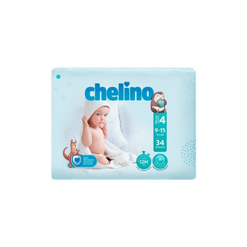 CHELINO Pañales Talla 4 34 Unidades