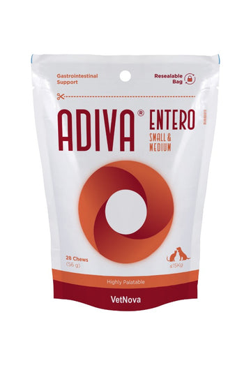 Vetnova Adiva Entero Comprimidos 28 chews