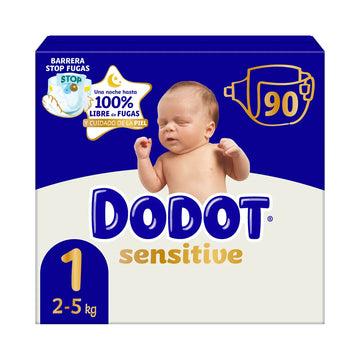 Dodot Sensitive Pañal Infantil Talla 1 90 uds