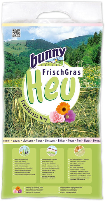Bunny Heno Fresco Flores 500g