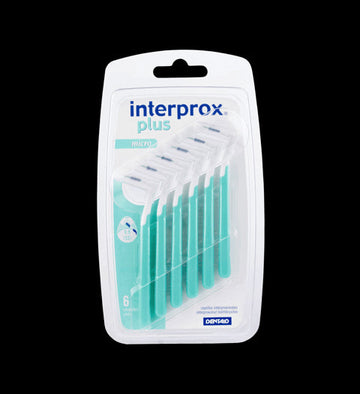 INTERPROX PLUS Cepillo Interproximal Angulado Micro 0.9 x6