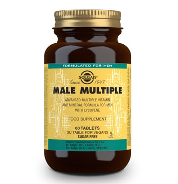SOLGAR Male Múltiple Complejo Vitamínico Hombre 120 Comprimidos