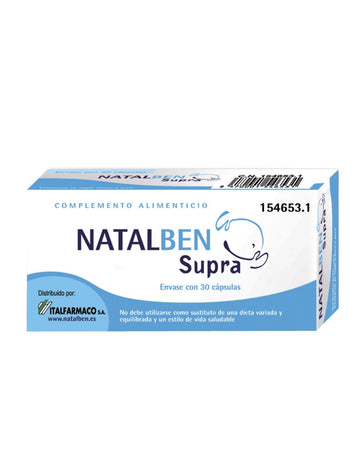 NATALBEN Supra 30 Cápsulas