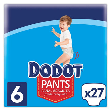 DODOT Pants Talla 6 (+15 Kg) 27 unidades