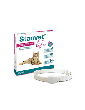 Stangest Collar Stanvet Life Repelente Natural para Gatos 12 ud