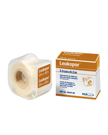 LEUKOPOR Esparadrapo Pieles Sensibles 2.5CMx9.2M