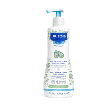 MUSTELA Gel de Baño Suave Dermolimpiador 500ml