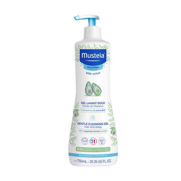 MUSTELA Gel de Baño Suave Dermolimpiador 750ml