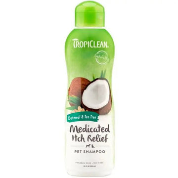Tropiclean Champú Alivio Picor Avena y Árbol de Té Líquido 355ml