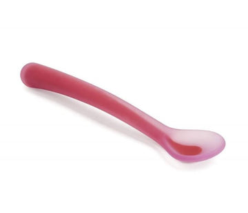 SUAVINEX Cuchara de Silicona para Bebé Rosa
