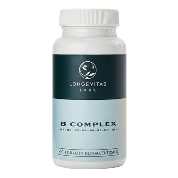 LONGEVITAS B Complex Multivitamínico Grupo B 60 Cápsulas
