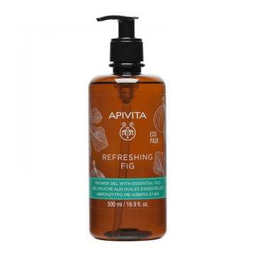 Apivita Gel de Baño Refreshing Fig Ecopack 500 ml