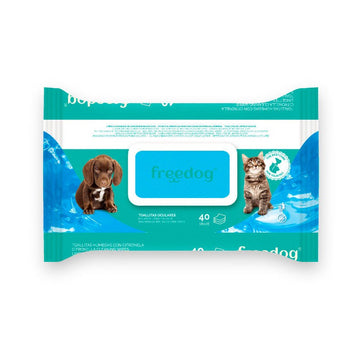 Freedog Toallitas Húmedas Oculares 40 ud