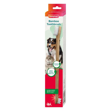 Beaphar Cepillo Dental Bambú para Perros y Gatos 1 ud