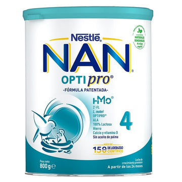 NAN OPTIPRO 4 Leche de Crecimiento para Lactantes 800g