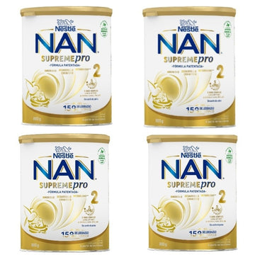 NAN Pack Supreme Pro 2 Leche de Continuación en Polvo 4x800gr