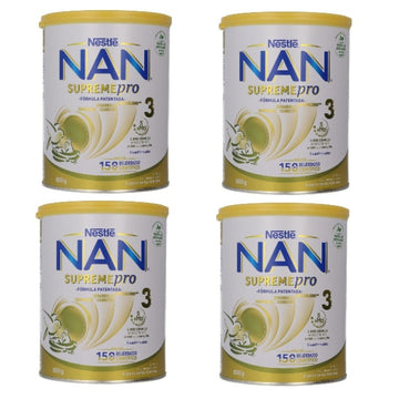 NAN Pack Supreme Pro 3 Leche de Crecimiento 4x800gr