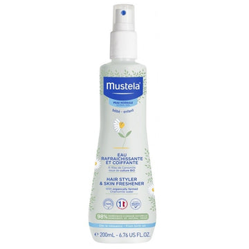 MUSTELA Agua para Peinar Refrescante con Agua de Manzanilla Ecológica 200ml
