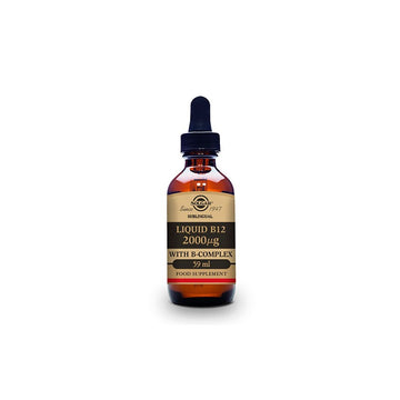 SOLGAR Vitamina B-12 Líquida con B-Complex 2000µg 59ml