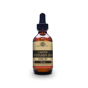 SOLGAR Vitamina D3 Líquida 2500 UI 62,5mcg 59ml