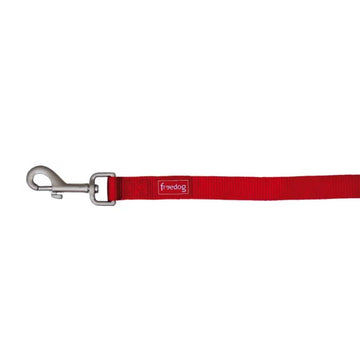 Freedog Correa Nylon Basic Rojo 120cm