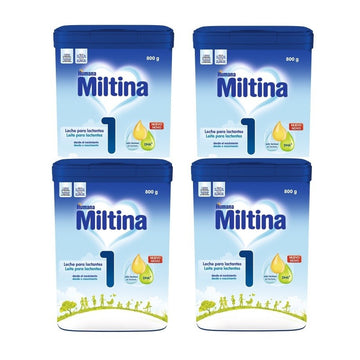 MILTINA 1 Leche de Inicio para Lactantes PACK 4x800gr
