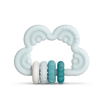 SUAVINEX Mordedor Didáctico de Silicona +6m Nube Azul Etapa 3