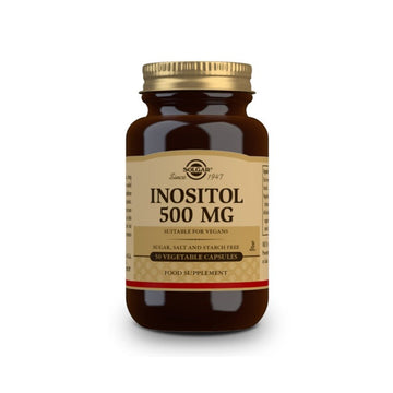 SOLGAR Inositol 500mg (50 Cápsulas Vegetales)