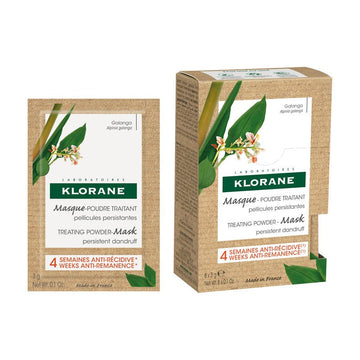 KLORANE Mascarilla Polvo a la Galanga 8 sobres x 3 gr