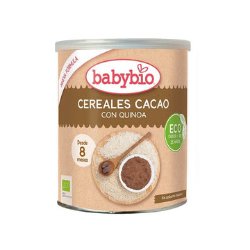 BABYBIO Cereales Cacao con Quinoa BIO +8m 220g