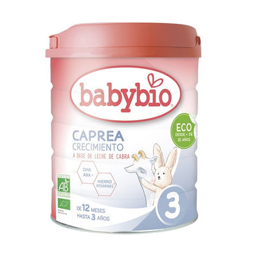 BABYBIO Caprea 3 Leche de Cabra de Crecimiento +12m 800g