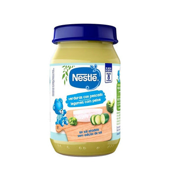 NESTLÉ Tarrito de Verduras con Pescado + 8m 190g