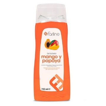 FARLINE Gel de Baño Mango y Papaya 750ml