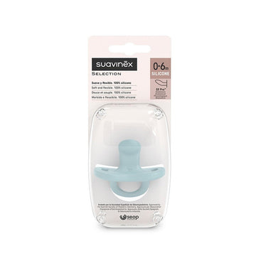 SUAVINEX Chupete Todosilicona SX Pro Anatómica 0-6 Meses (Azul)