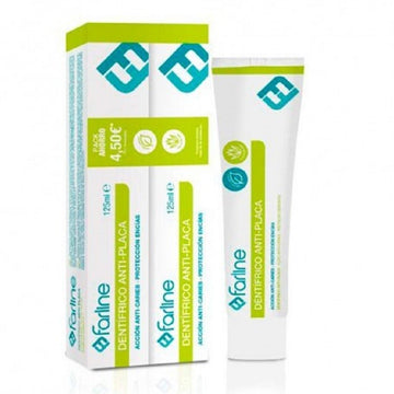 FARLINE Pasta de Dientes Antiplaca DUPLO 2x125ml
