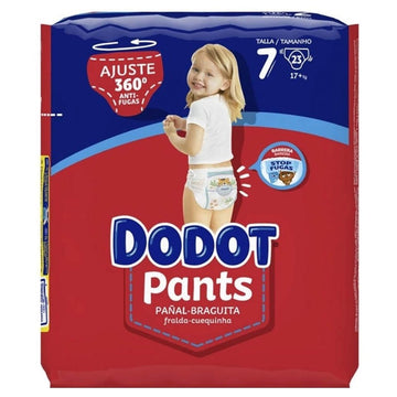 DODOT Pants Bebé Seco Talla 7 23 unidades