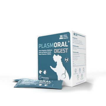 Pharmadiet Plasmoral Digest Suplemento Digestivo para Razas Pequeñas y Medianas 30 sobres