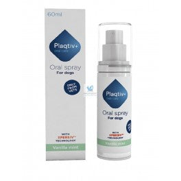 Ecuphar Plaqtiv+ Spray Bucal para Perros 60ml