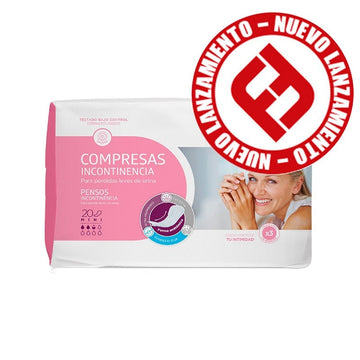 APOSAN Compresa para Incontinencia Mini 20 uds