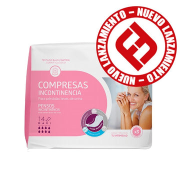 APOSAN Compresa Incontinencia Maxi 14 uds