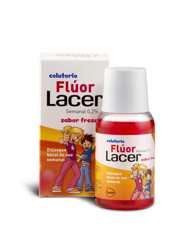 LACER Colutorio Flúor 0,2% Sabor Fresa 100ML