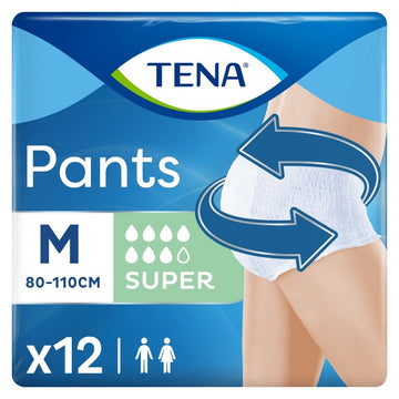 TENA Pants Super Mediano 12uds