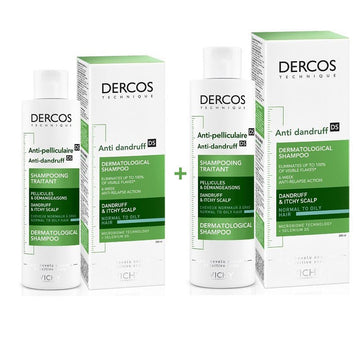 VICHY Dercos Anticaspa Cabello Normal-Graso Duplo 2x200ml